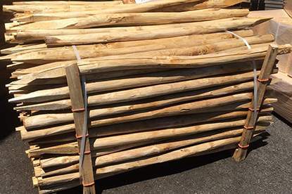 Piquets chataingier ronds Puy-de-Dôme