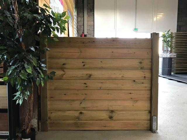 Clôture à emboiter en pin Puy-de-Dôme