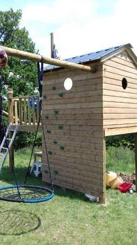 Cabane bateau-pirate 