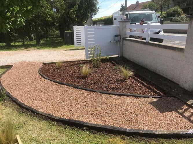 Bordure de schistes et création d'un massif
