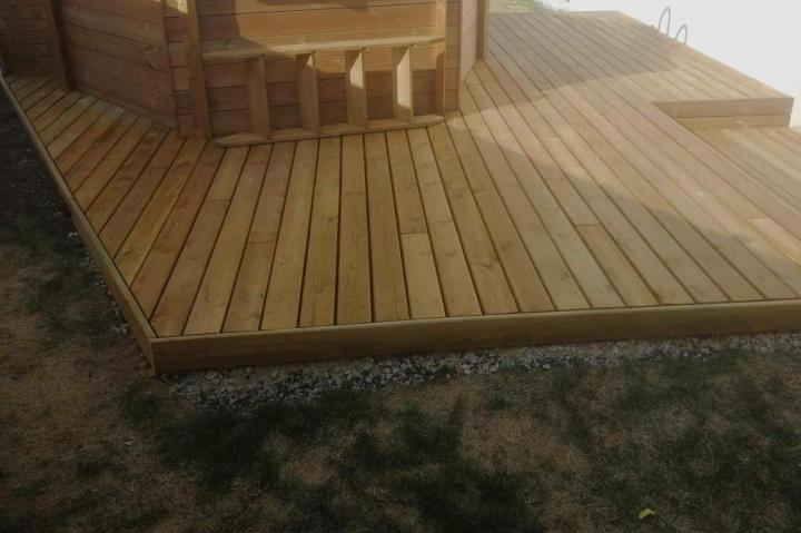 Lames de terrasse en pin Puy-de-Dôme