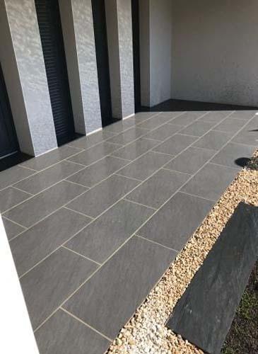 Terrasse grès cérame