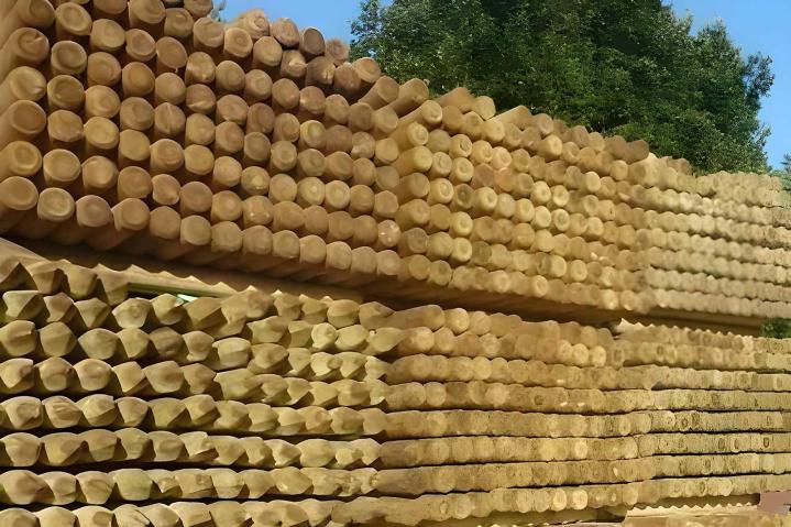 Tuteurs en pin traite Puy-de-Dôme